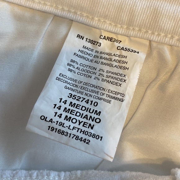 Lee white denim skirt size 14. - Picture 5 of 7